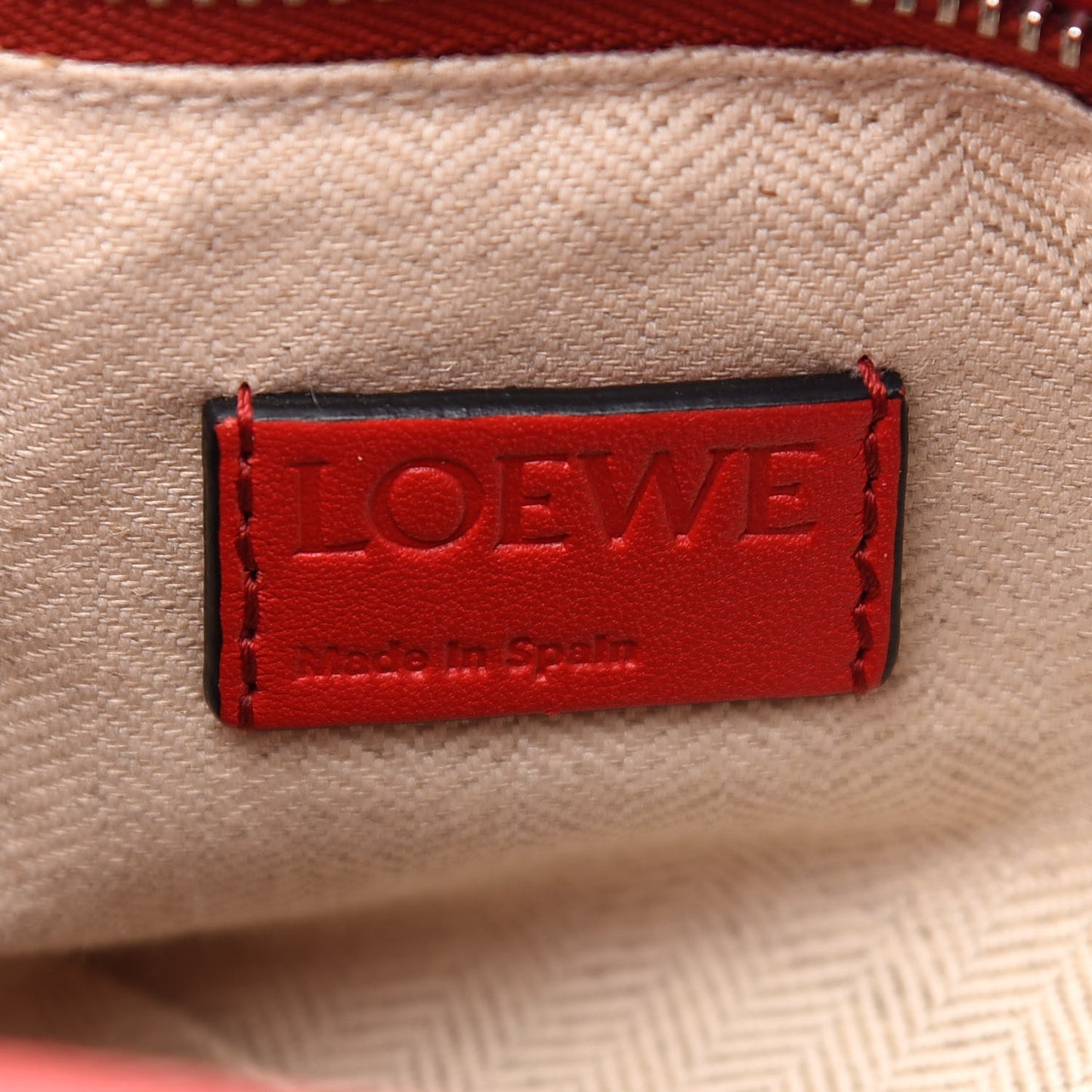 Calfskin Medium Puzzle Bag Scarlet