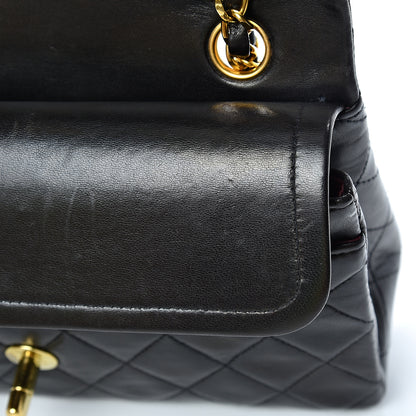 Chanel Lambskin Quilted Small Double Flap Black 14 of 15