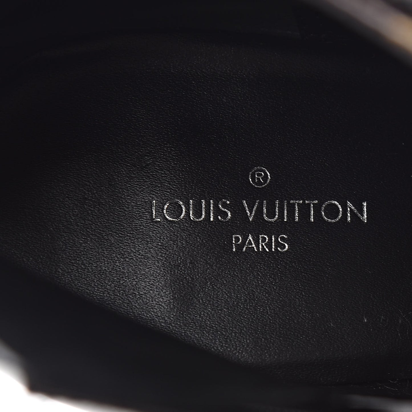 Patent Calfskin Monogram Star Trail Ankle Boots 37.5 Black