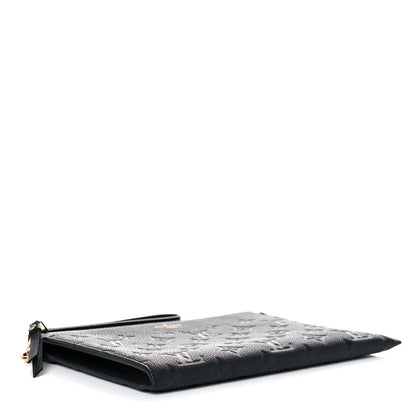 Louis Vuitton Empreinte Pochette Melanie MM Black 4 of 9