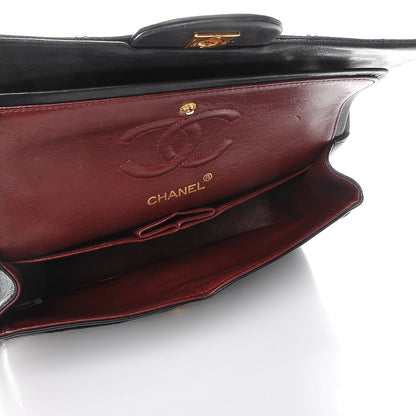 Chanel Lambskin Quilted Small Double Flap Black 5 of 8