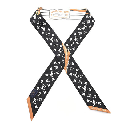 Louis Vuitton Silk Monogram My Neverfull BB Bandeau Black 1 of 4