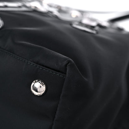 Prada Nylon Tessuto Saffiano Robot Tote Bag Black 8 of 14