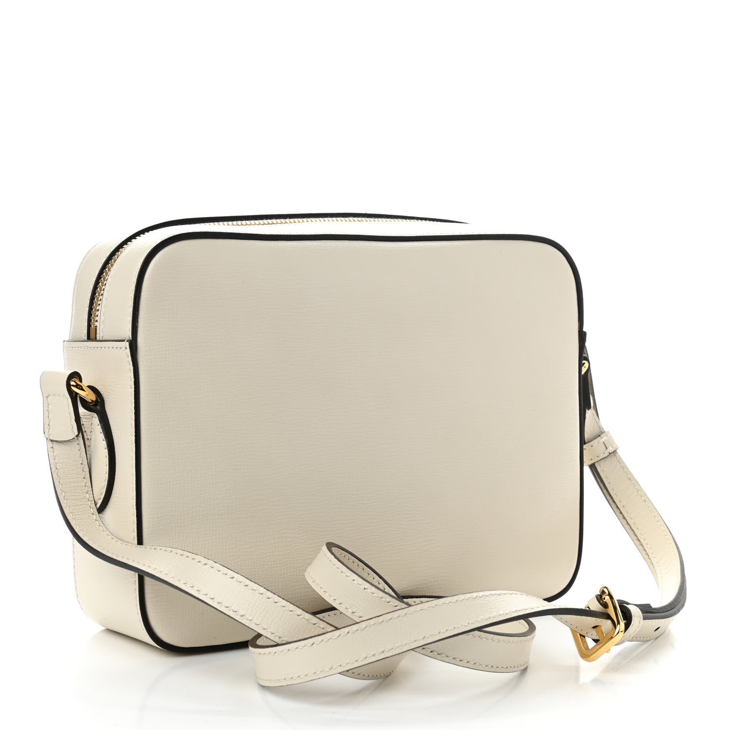 Gucci Azalea Calfskin Small Horsebit 1955 Shoulder Bag Mystic White 4 of 13