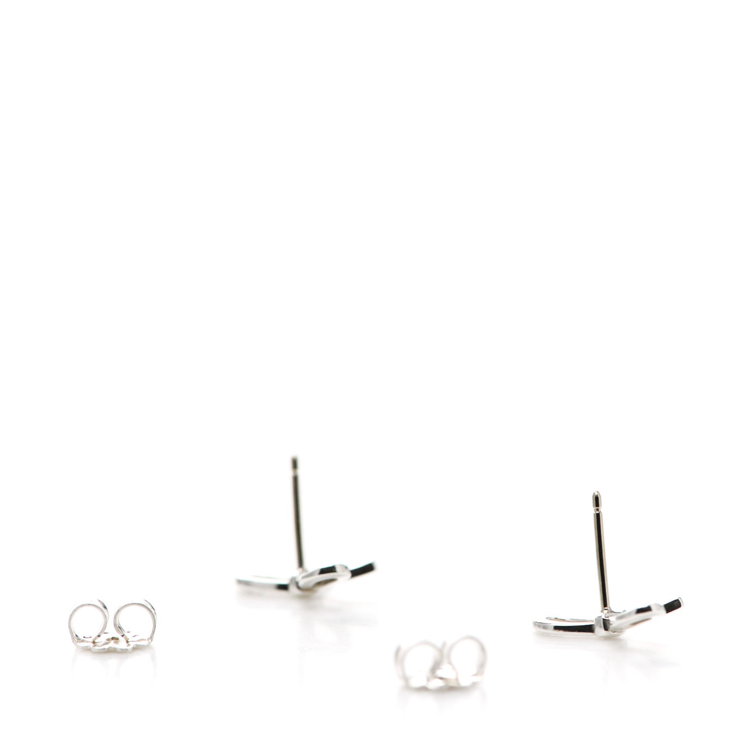 Sterling Silver Bow Earrings