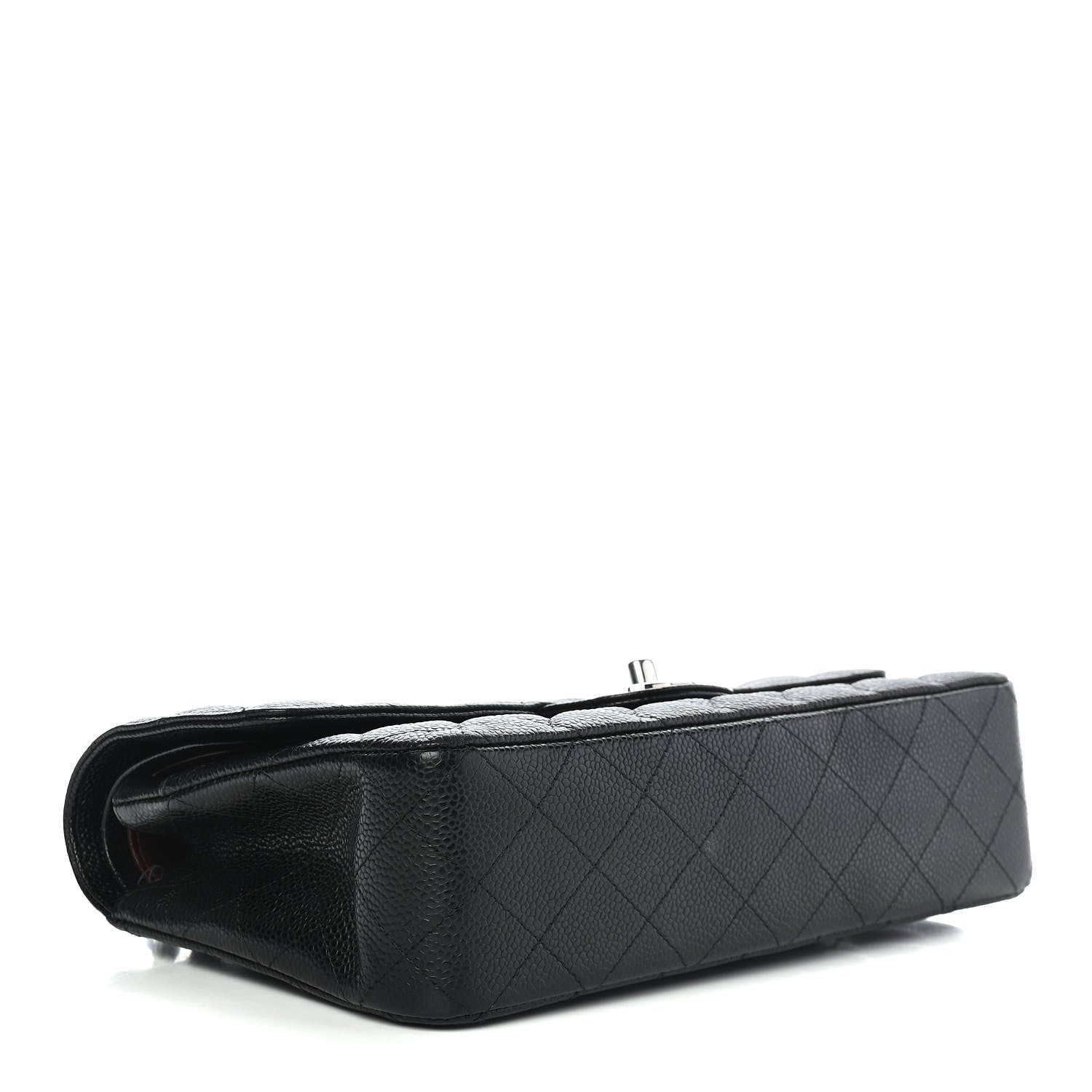 Chanel Caviar Quilted Medium Double Flap Black 3 of 11