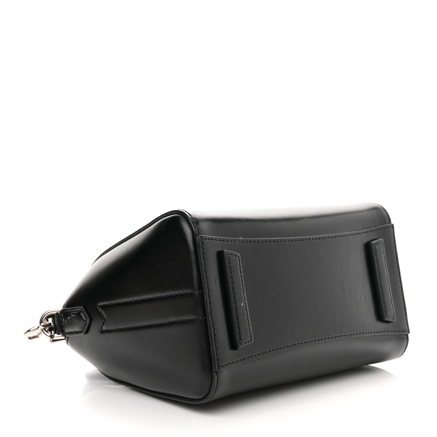 Shiny Lord Calfskin Mini Antigona Black