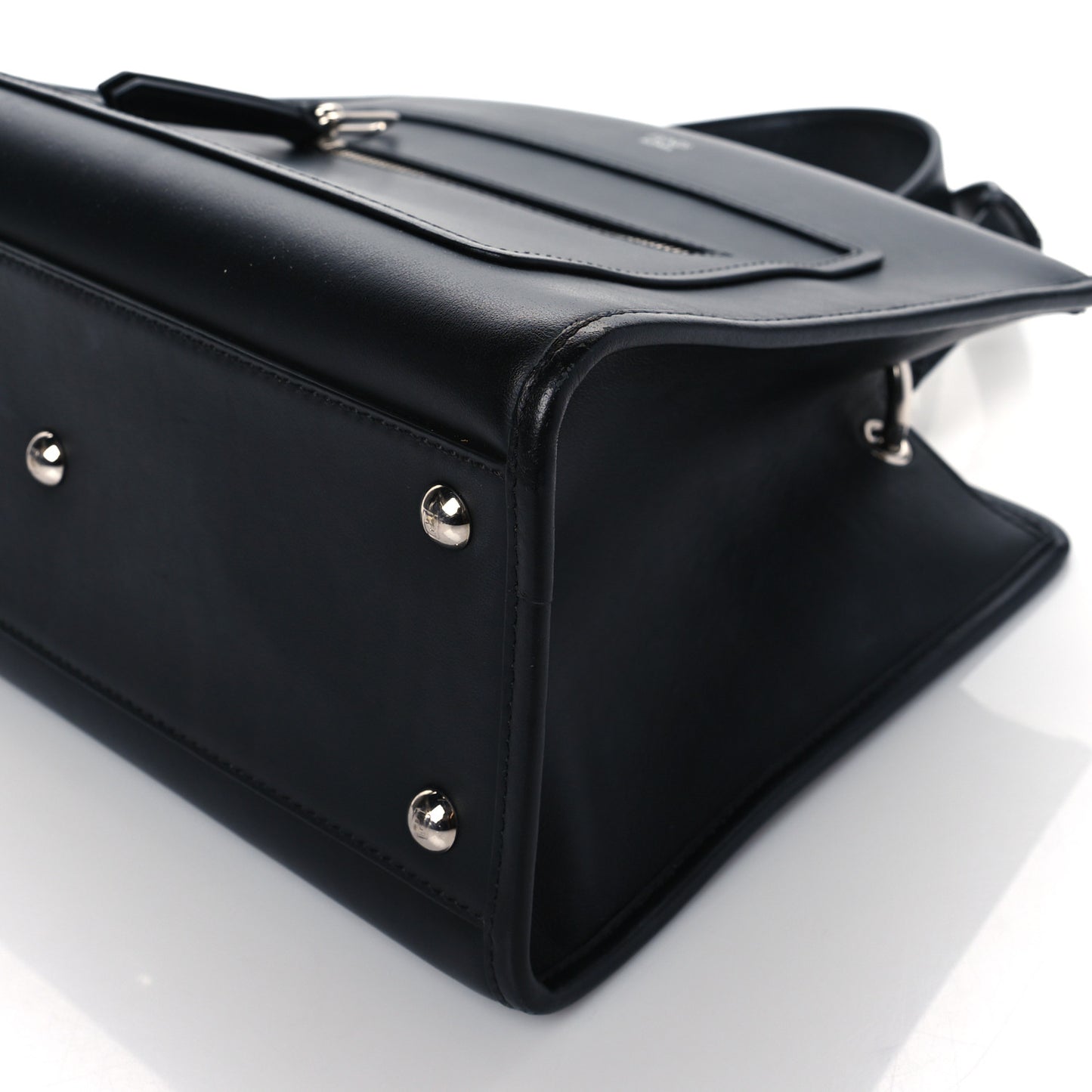 Vitello Century Opaco F is Fendi Small Runaway Satchel Black