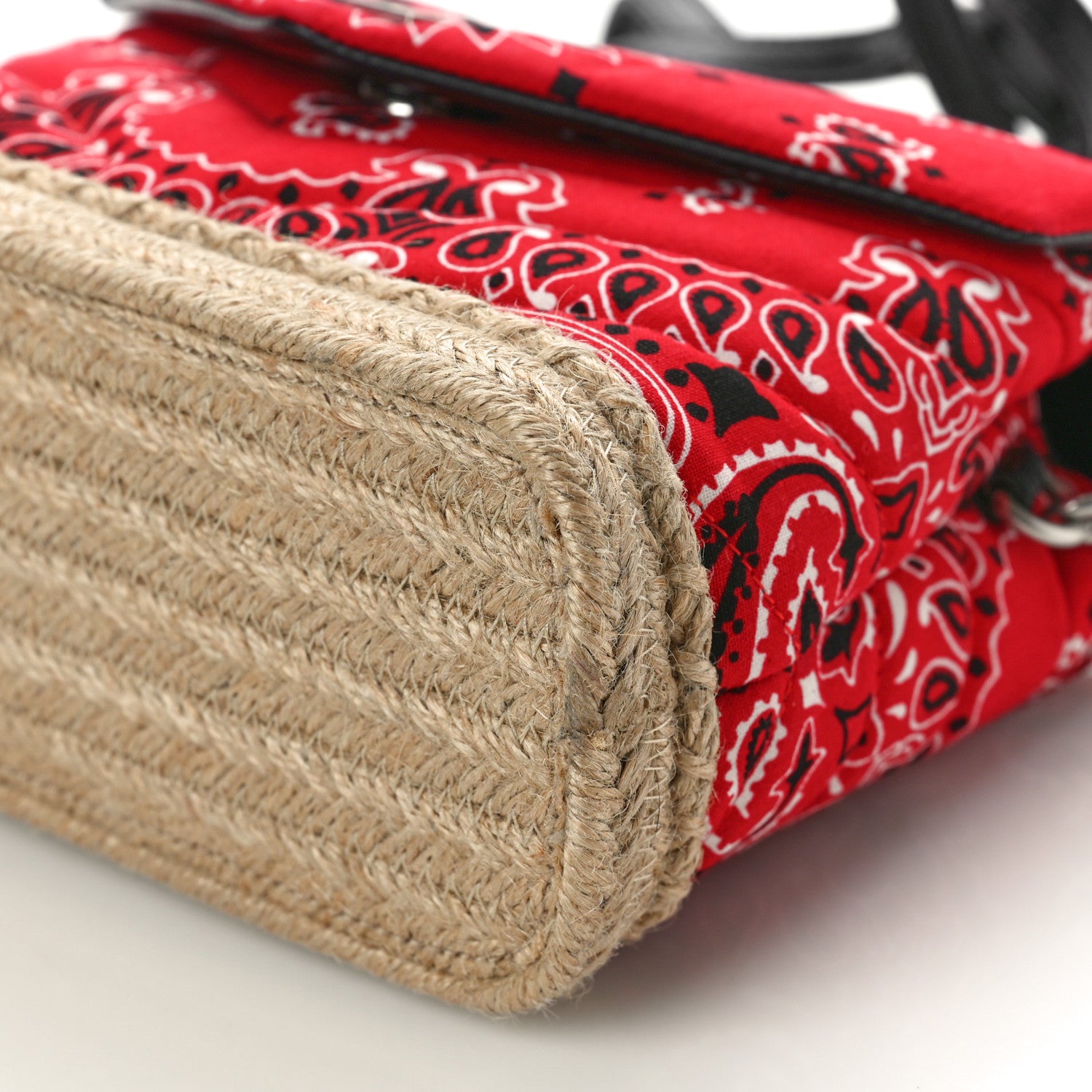 Saint Laurent Cotton Bandana Y Quilted Monogram Toy Loulou Crossbody Bag Red 11 of 11