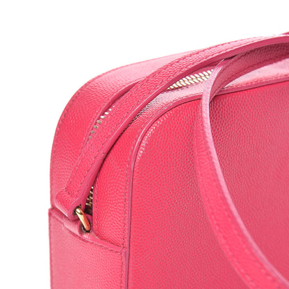 Saint Laurent Grain De Poudre Small Classic Monogram Camera Bag Bubblegum 10 of 12