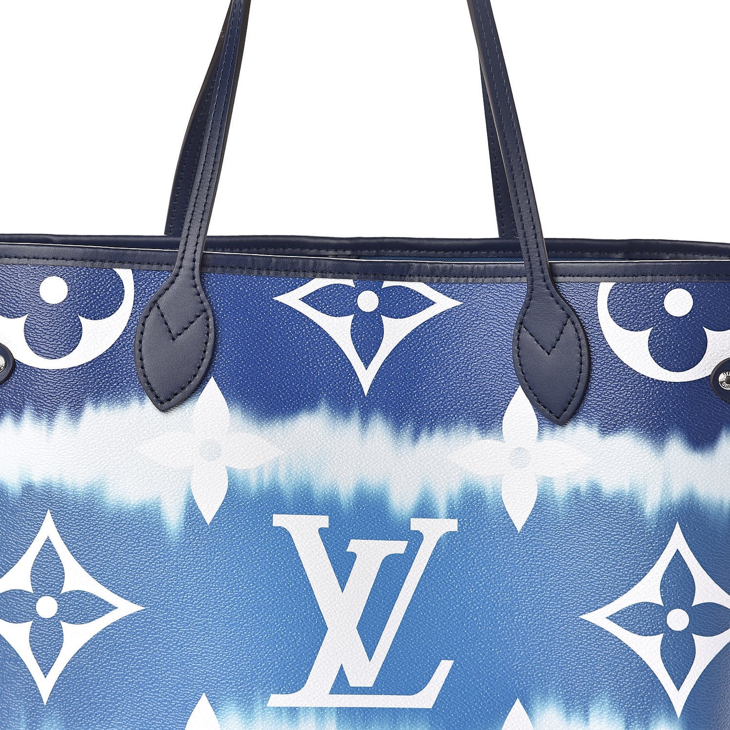 Monogram Escale Neverfull MM Blue