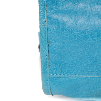 Balenciaga Agneau Classic Hardware City Bleu Paon 8 of 11