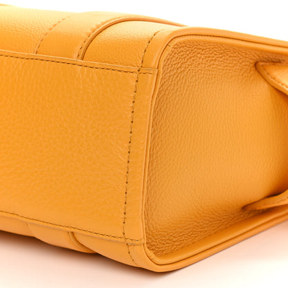 Marc Jacobs Grained Calfskin Small The Tote Bag Artisan Gold 10 of 10