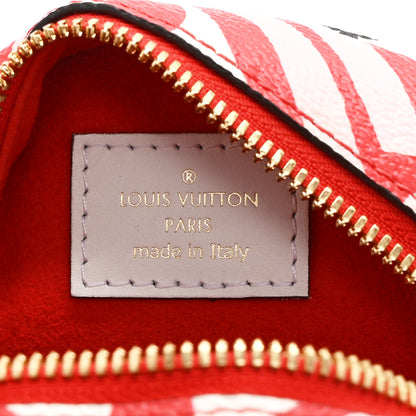 Louis Vuitton Monogram Giant Crafty Boite Chapeau Souple PM Rouge Rose Creme 6 of 9