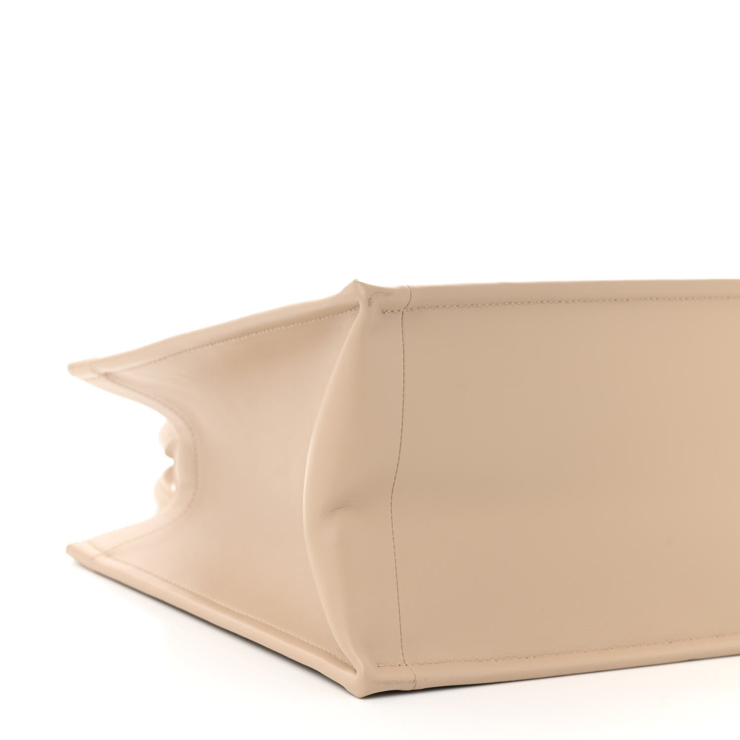 Christian Dior Calfskin Macro Cannage Medium Book Tote Taupe 9 of 10