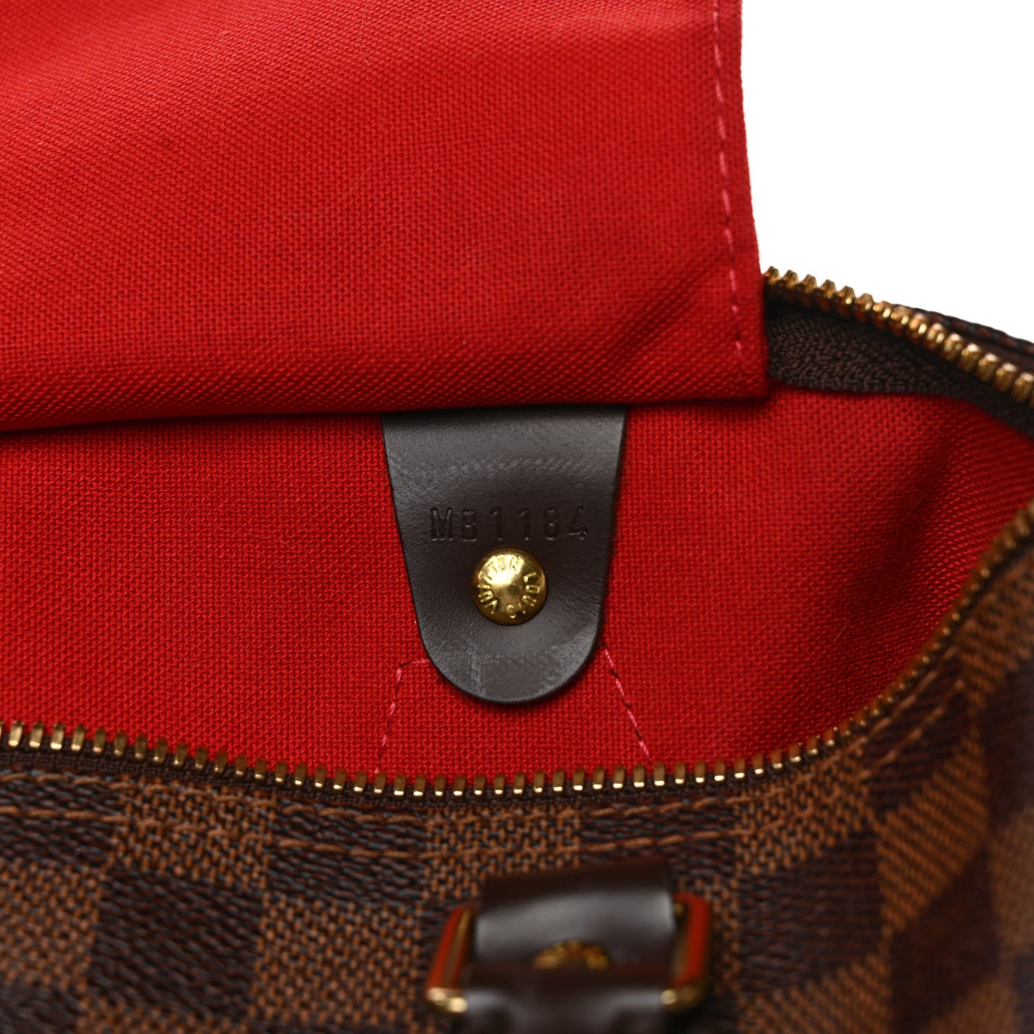 Louis Vuitton Damier Ebene Speedy Bandouliere 30 7 of 12