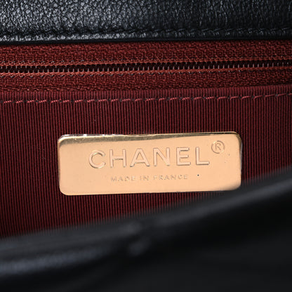 Chanel Goatskin Quilted Large Chanel 19 Flap Black 6 of 10