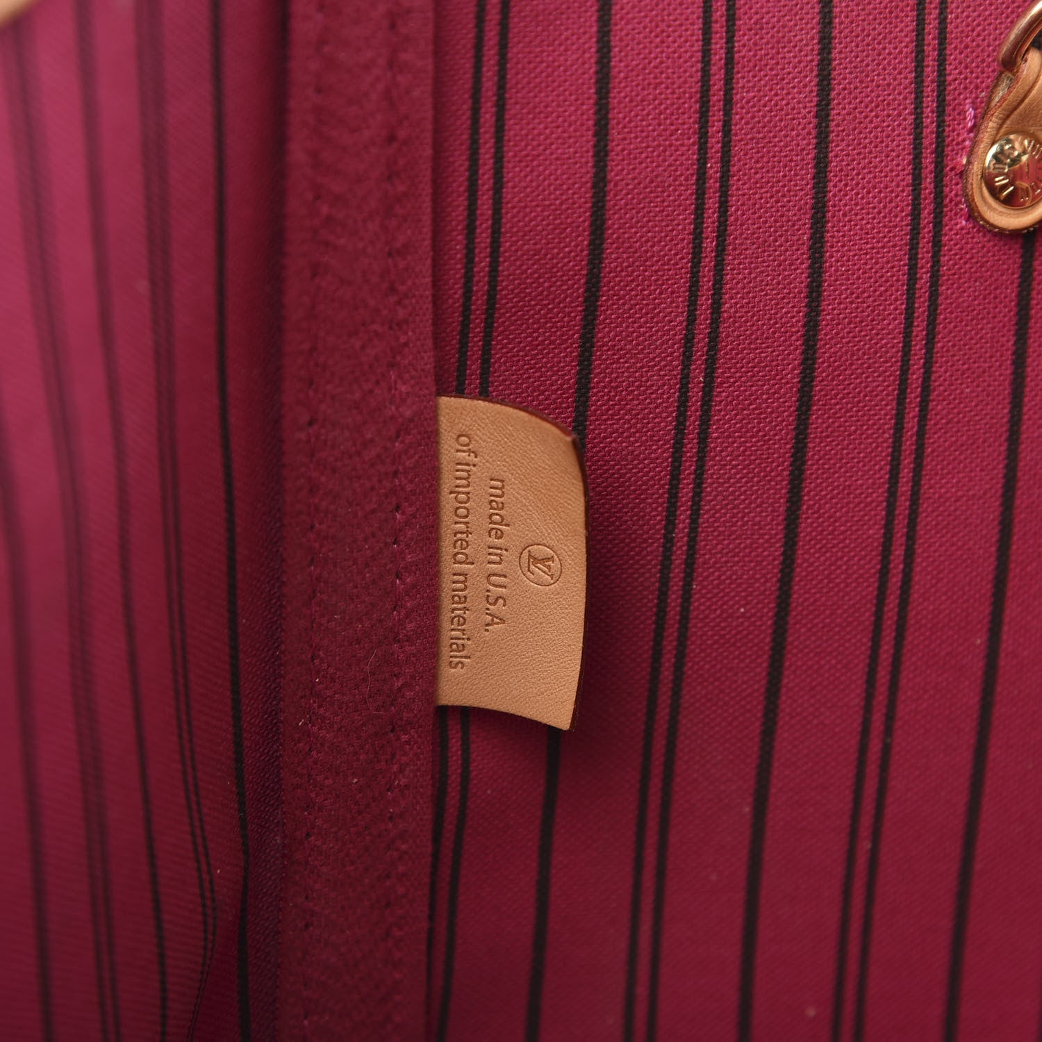 Louis Vuitton Monogram Hawaii V Neverfull MM Hot Pink 8 of 16