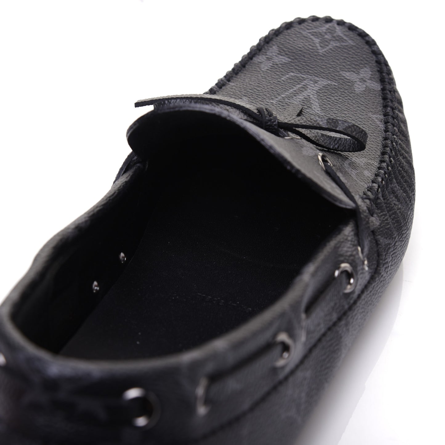 Monogram Eclipse Mens Arizona Car Shoe Moccasin Loafers 9