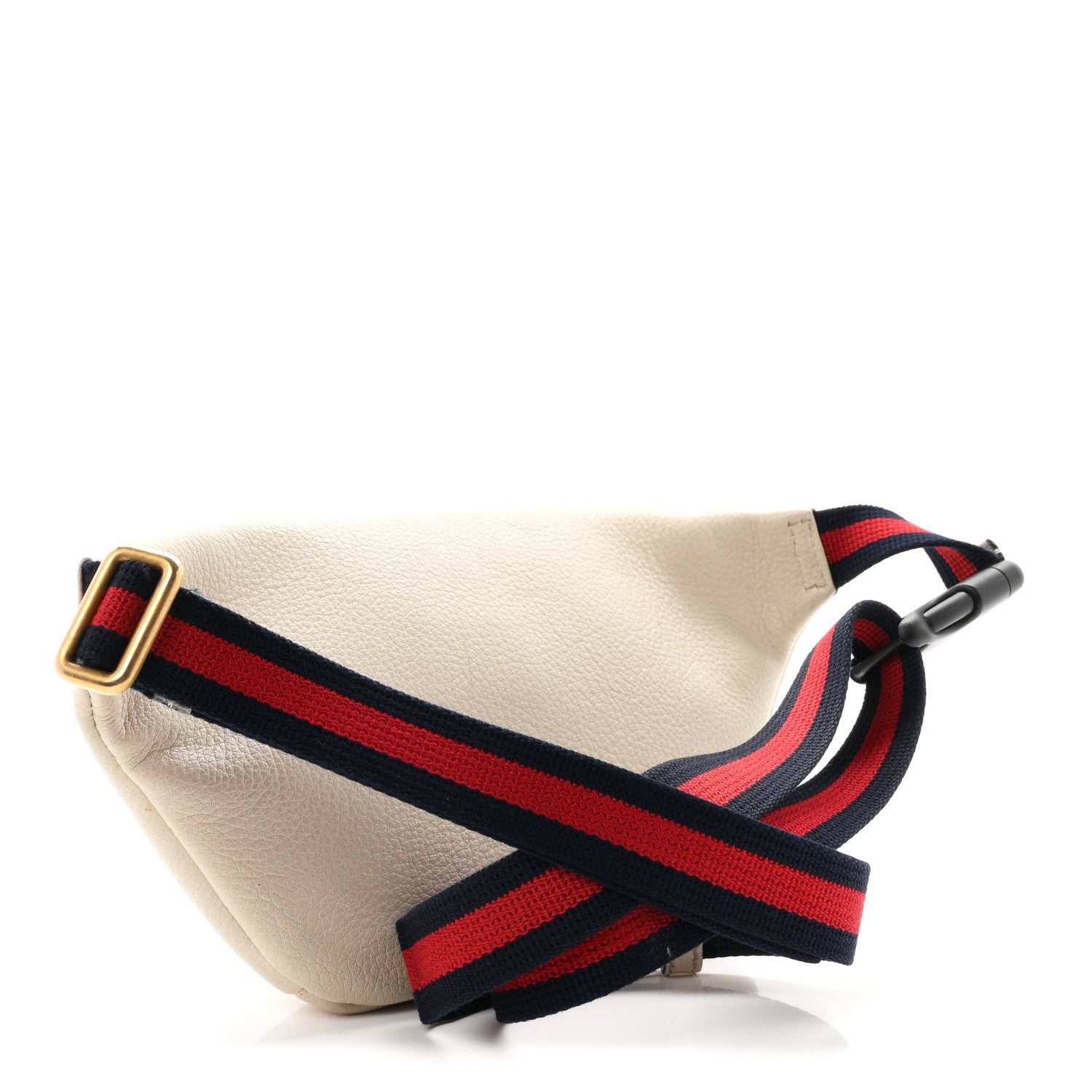 Gucci Grained Calfskin Small Logo Belt Bag White 2 of 10