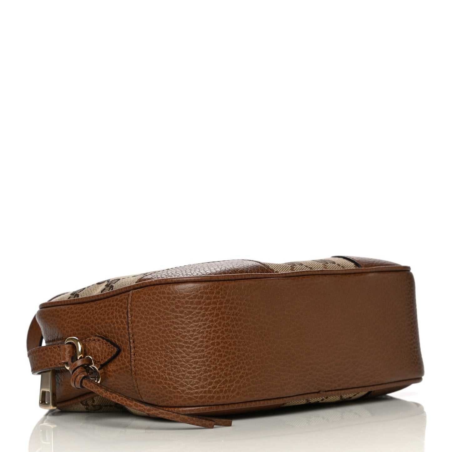 Monogram Mini Bree Messenger Bag Beige Tabacco