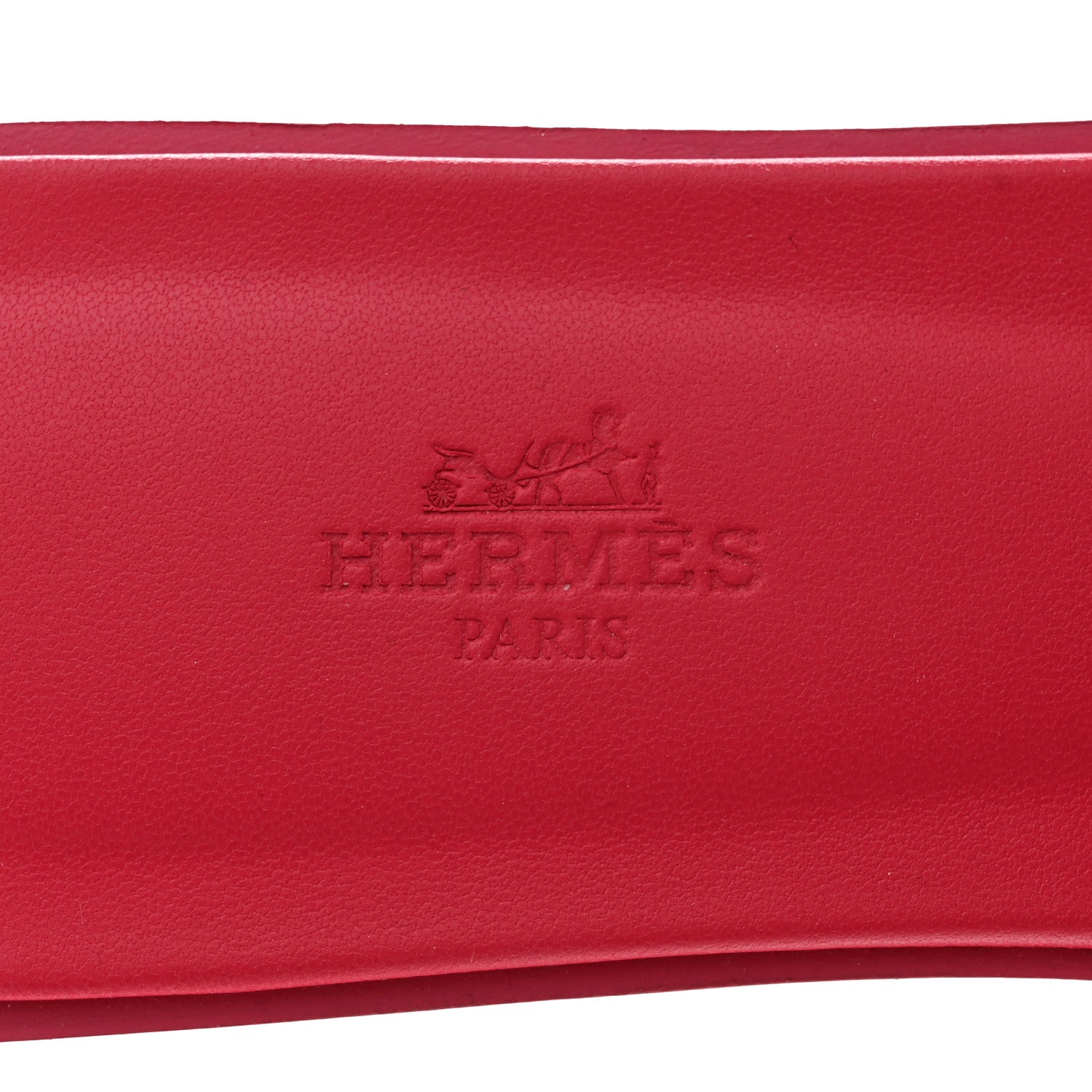 Hermes Box Calfskin Oran Sandals 39 Rose Boise 8 of 17