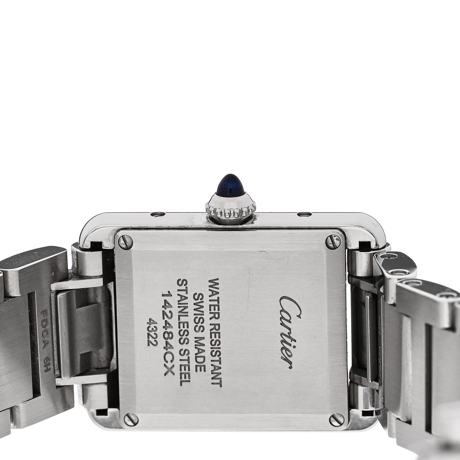 Cartier Stainless Steel 22mm Tank Must Quartz Watch 4 of 5