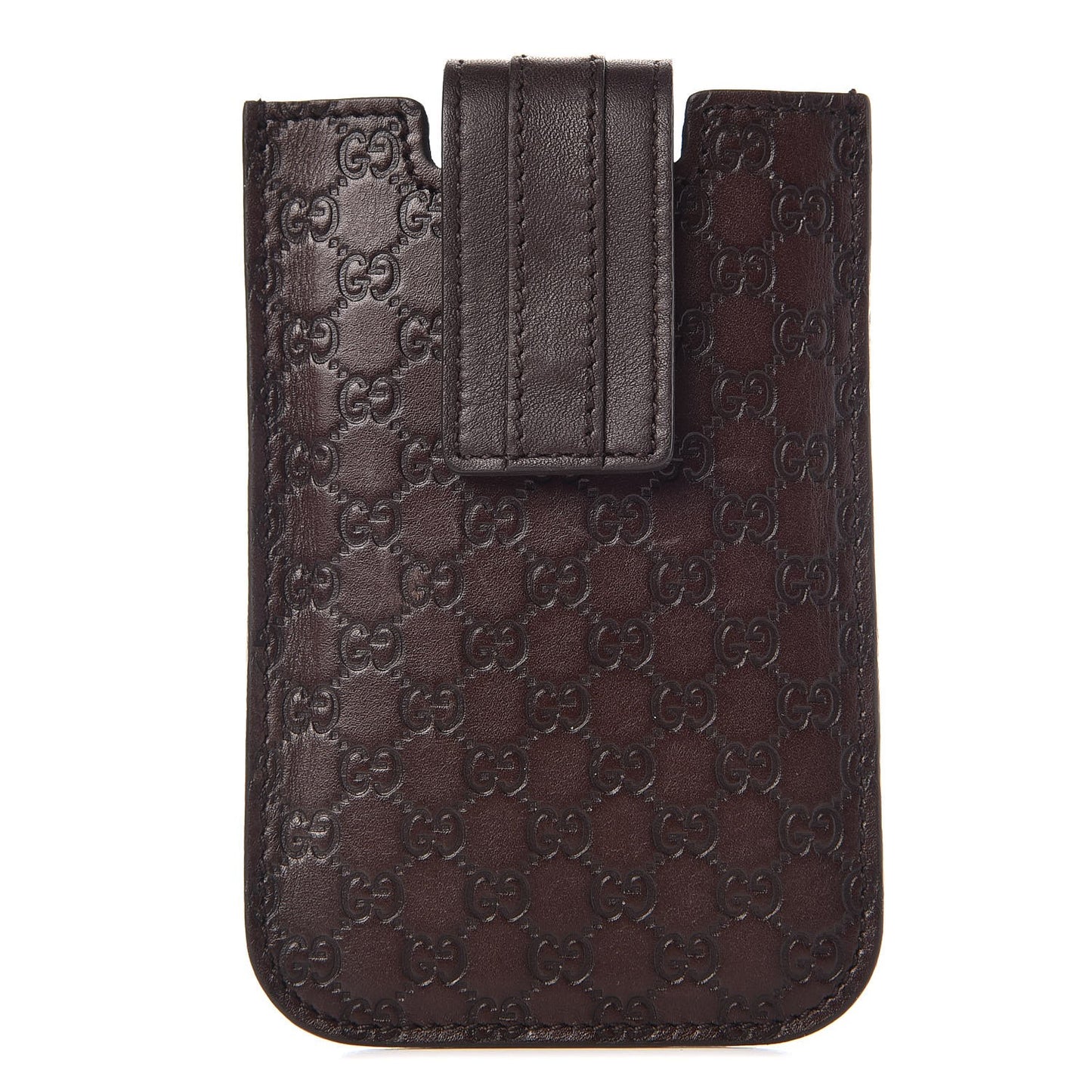 Guccissima Case Dark Brown