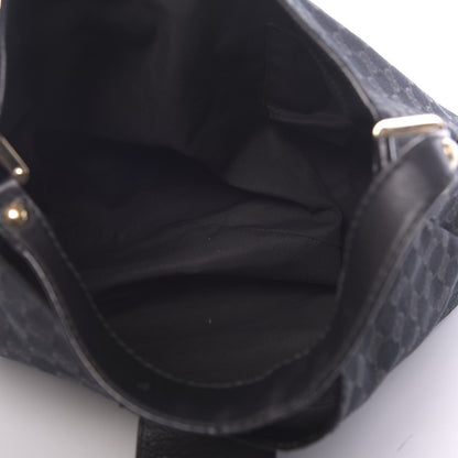 Gucci Monogram Large New Ladies Web Hobo Black 5 of 17