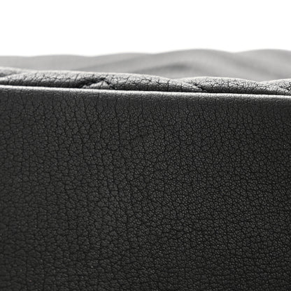 Saint Laurent Sheepskin Matelasse Chevron Monogram Large College Satchel Black 16 of 16