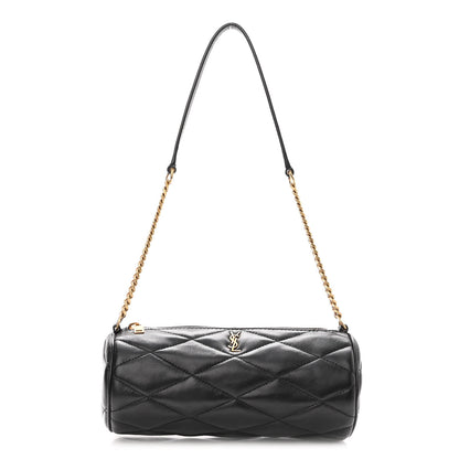 Saint Laurent Lambskin Monogram Mini Sade Tube Bag Black 1 of 10