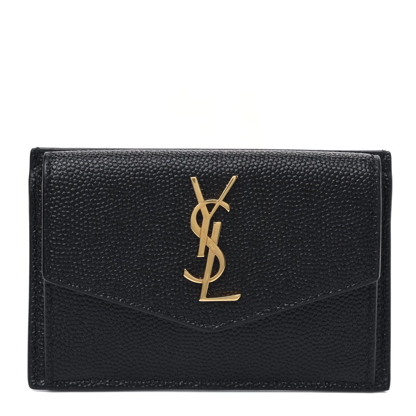 Grain De Poudre Uptown Monogram Card Case Black