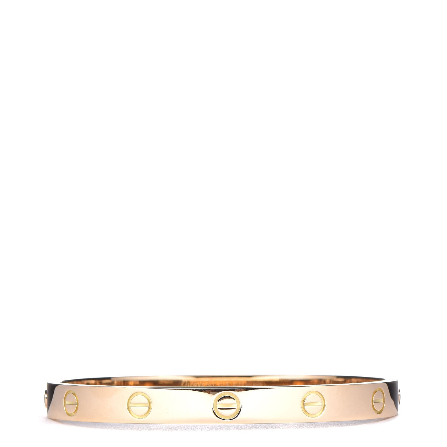 Cartier 18K Yellow Gold LOVE Bracelet 17 3 of 7