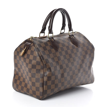 Louis Vuitton Damier Ebene Speedy 30 3 of 9
