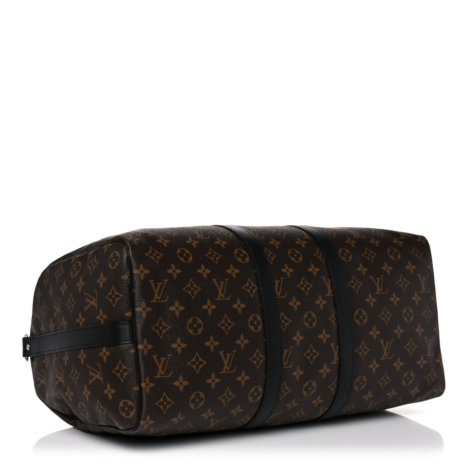 Louis Vuitton Monogram Macassar Keepall Bandouliere 45 4 of 9