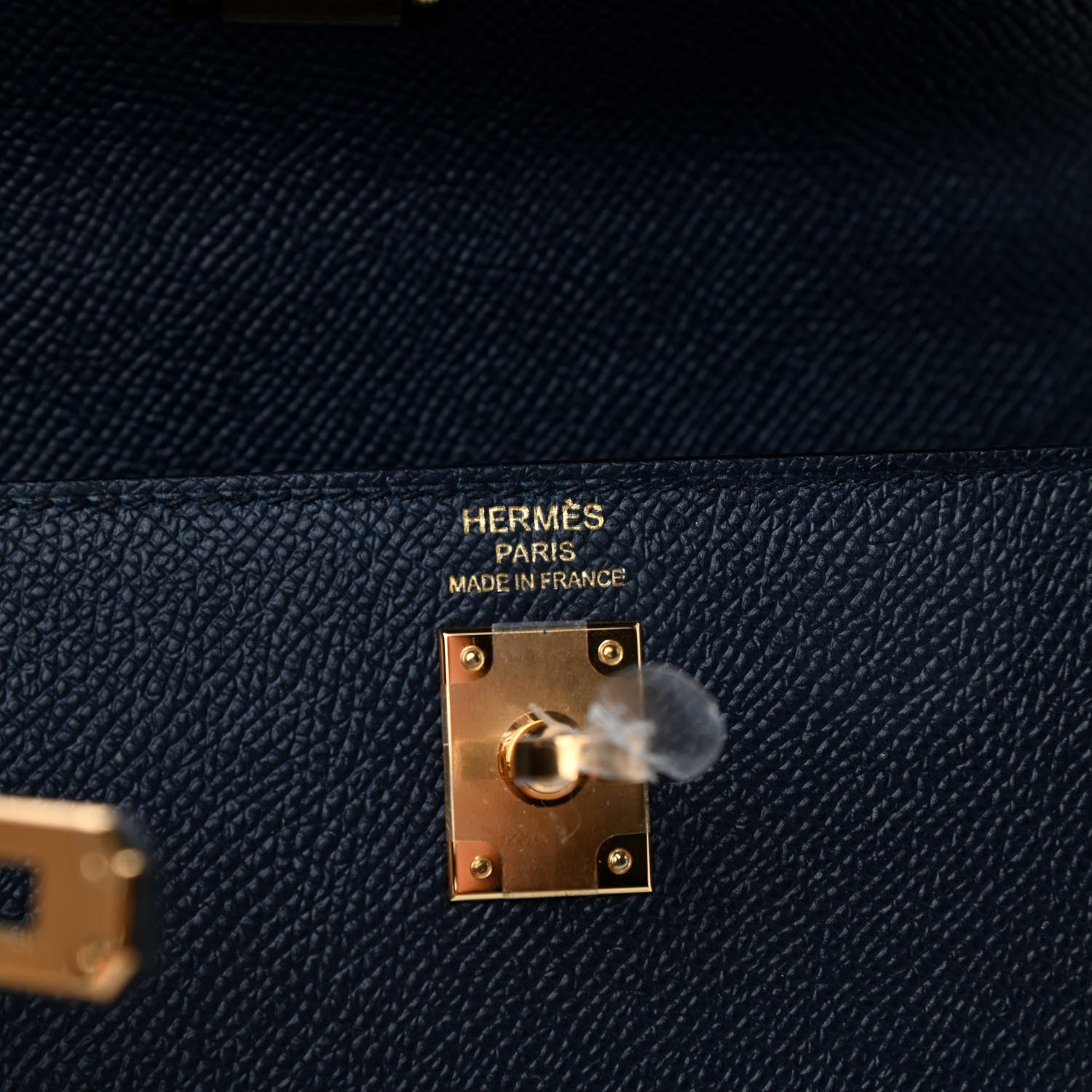 Hermes Epsom Kelly Sellier 25 Bleu Indigo 5 of 10