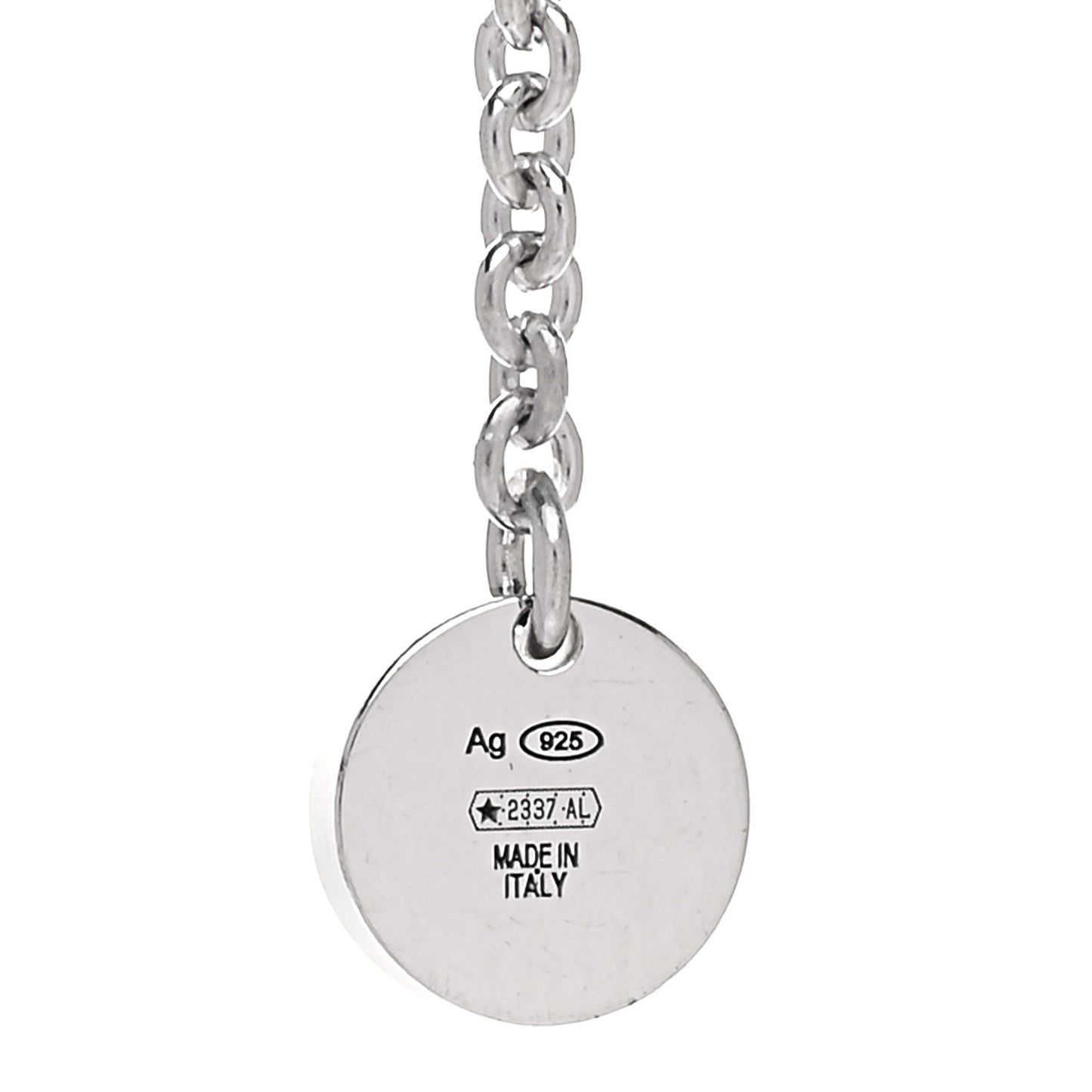Sterling Silver Ceramic Save The Children Pendant Necklace