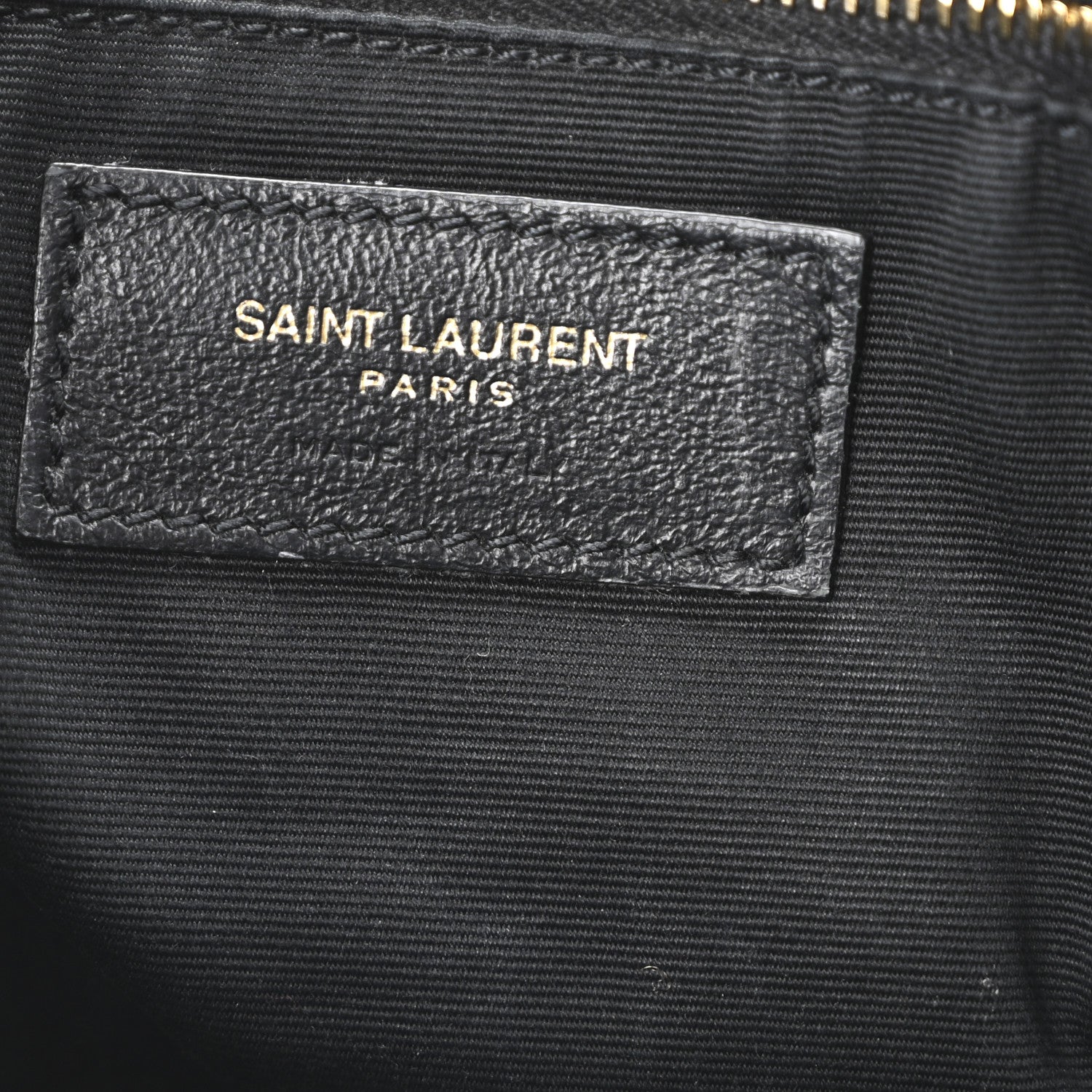 Saint Laurent Grained Lambskin Monogram Large Niki Chain Satchel Light Musk 6 of 10