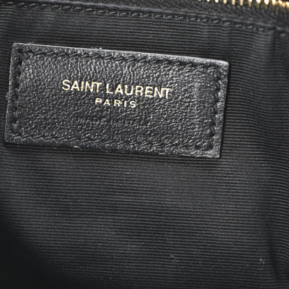 Saint Laurent Grained Lambskin Monogram Large Niki Chain Satchel Light Musk 6 of 10