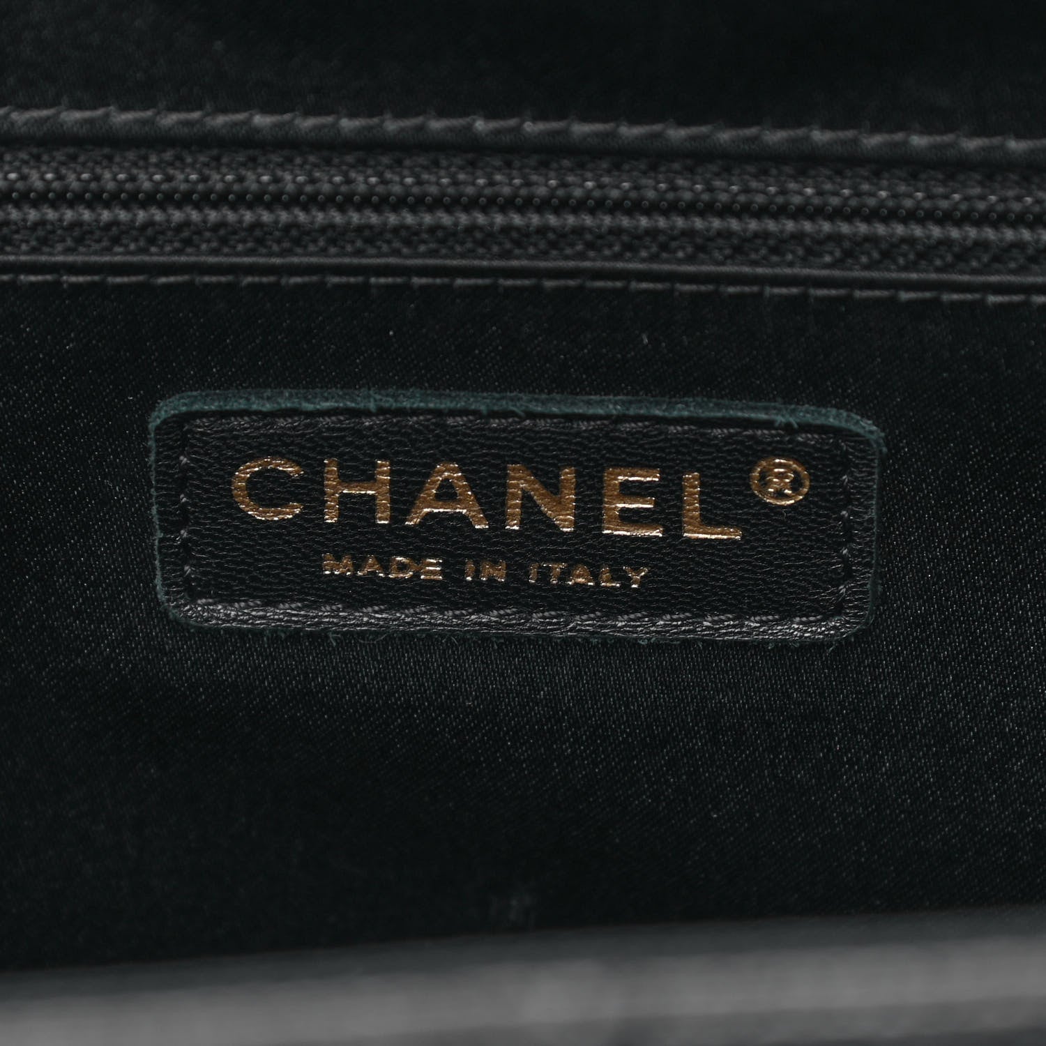 Chanel Caviar Quilted XL Grand Shopping Tote GST Black 6 of 10
