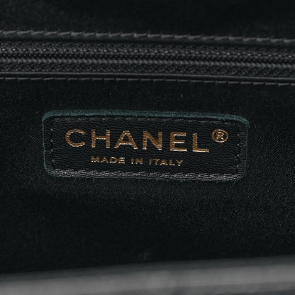 Chanel Caviar Quilted XL Grand Shopping Tote GST Black 6 of 10