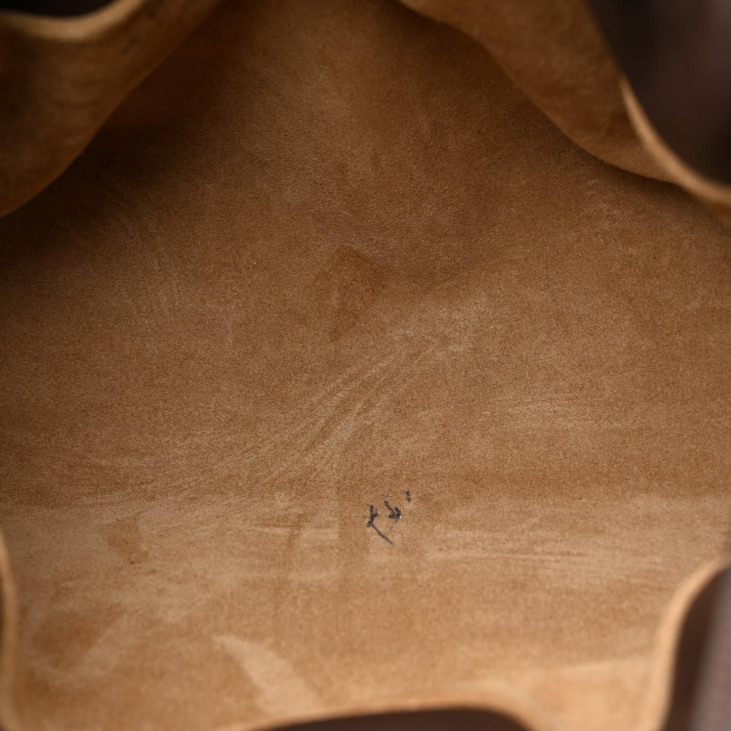 Nappa Medium Flamenco Knot Bag Chocolate