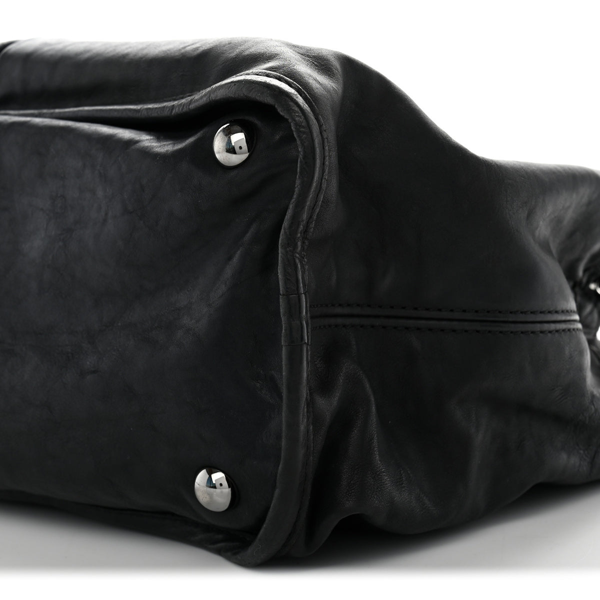 Chanel Washed Lambskin Natural Beauty Tote  Black 10 of 11