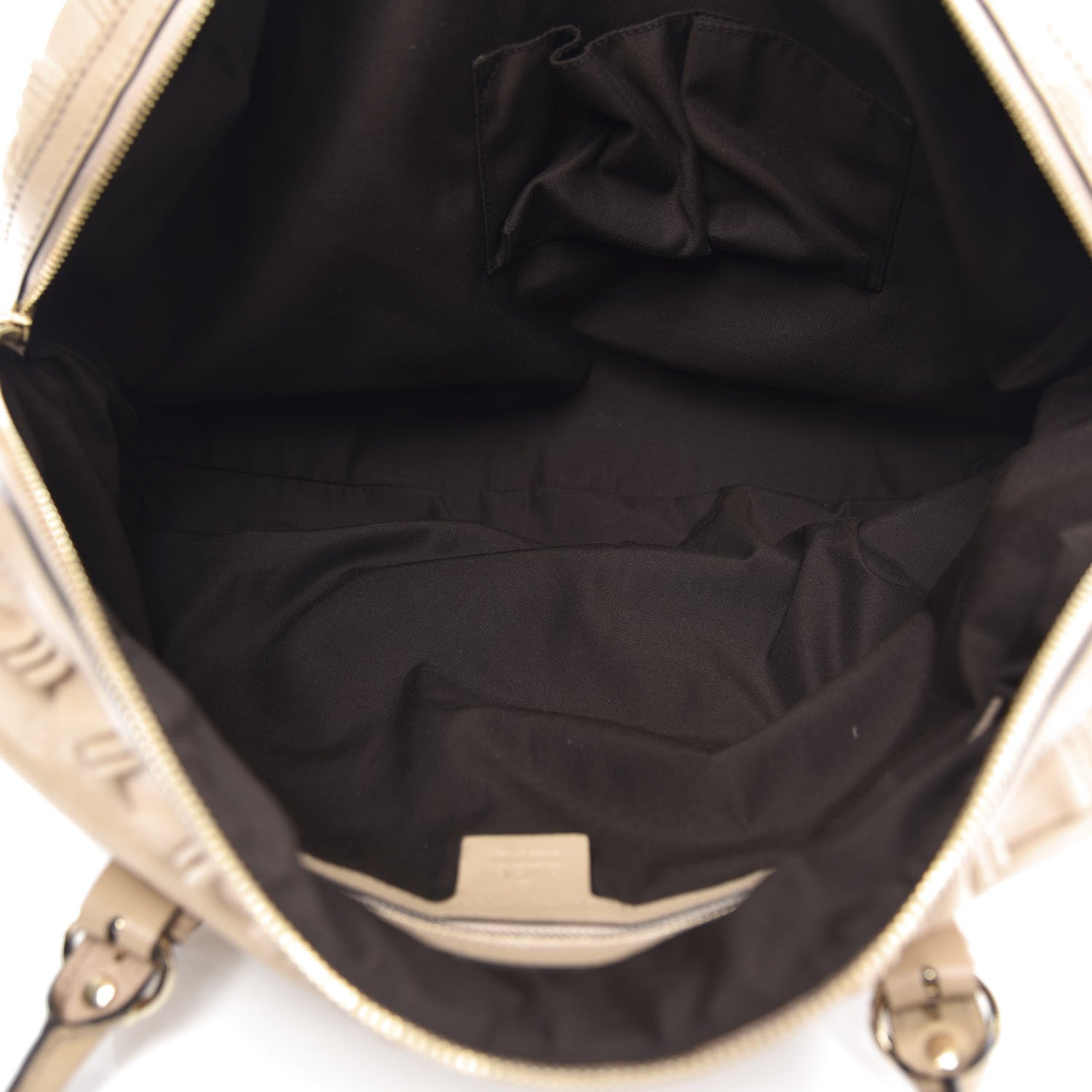 Gucci Calfskin Ruffle Medium Sabrina Boston Tote Nude 4 of 15