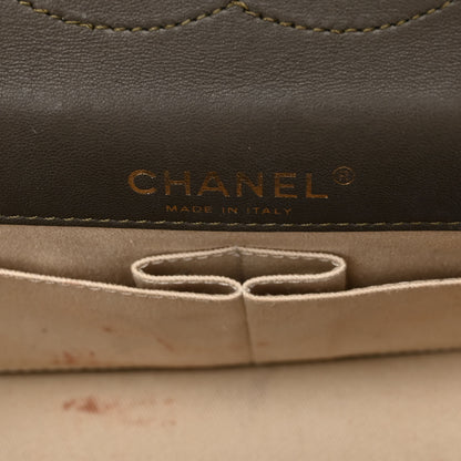 Chanel Calfskin Gabrielle Chevron Flap Grey 6 of 11