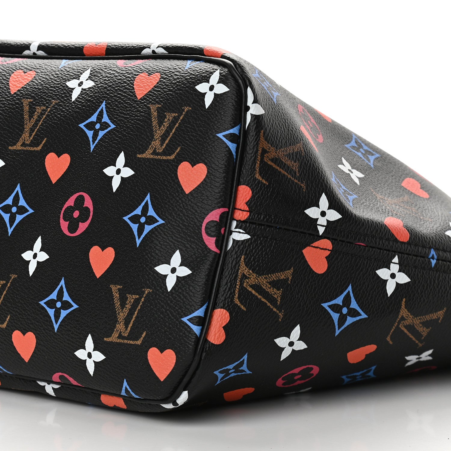 Louis Vuitton Game On Neverfull MM Black 10 of 11