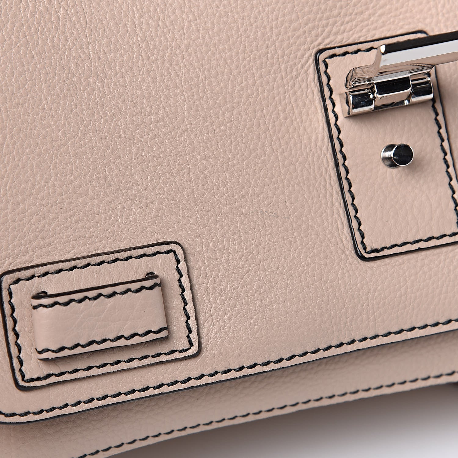 Proenza Schouler Grained Calfskin Medium Contrast Stitch PS1 Satchel Sand 11 of 11
