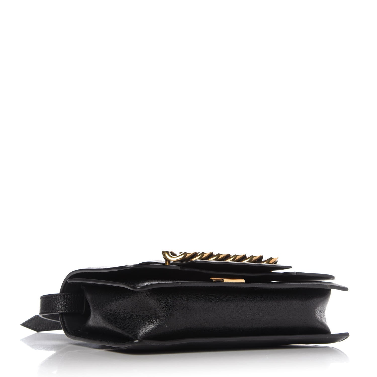 Givenchy Goatskin Infinity Flap Bag Black 4 of 9