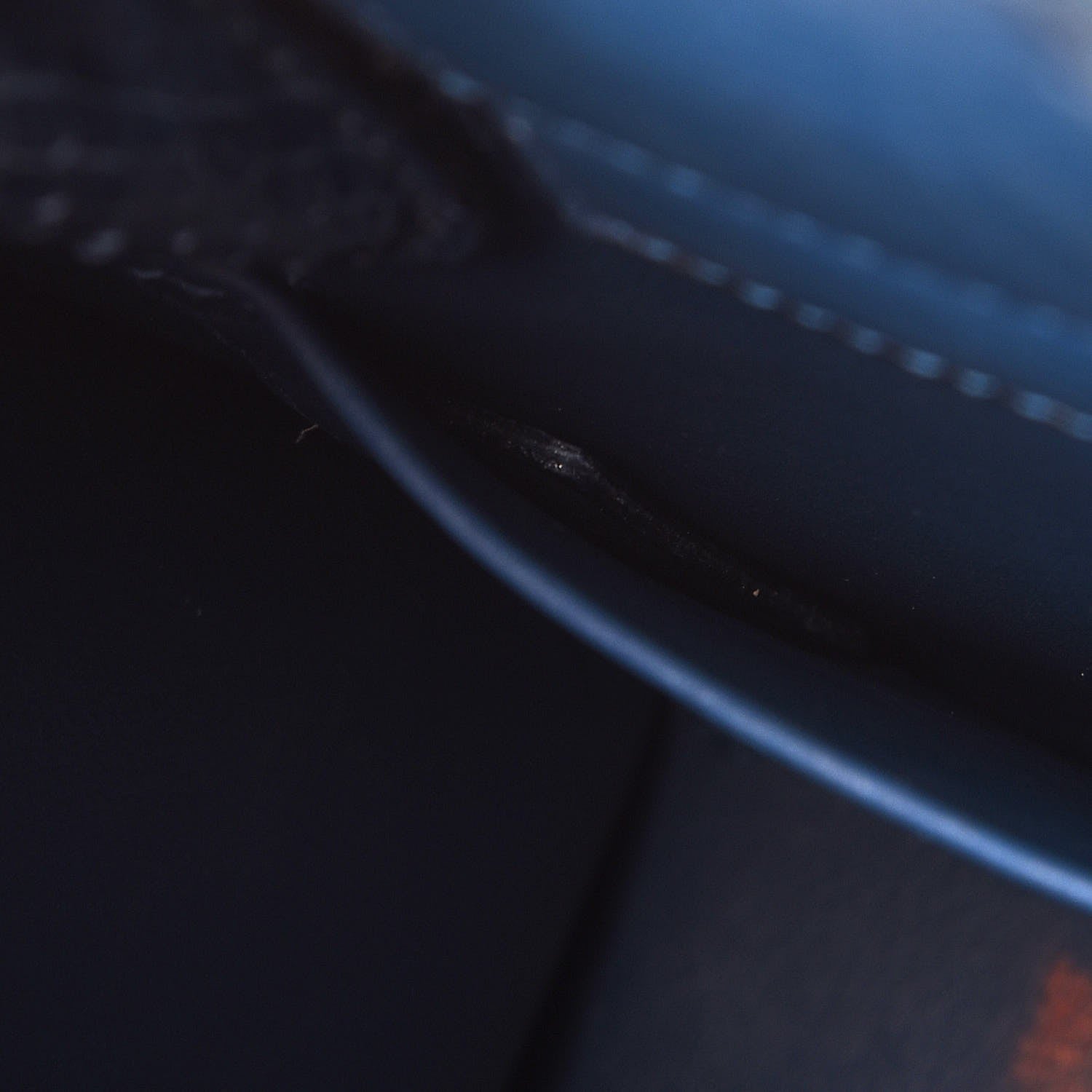 Christian Dior Python Mini Diorever Flap Blue 8 of 16