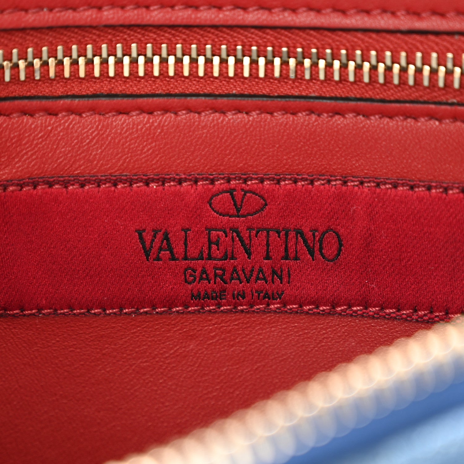 Valentino Garavani Denim Rockstud Spike Belt Bag Denim 6 of 9